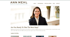 Desktop Screenshot of annmehl.com